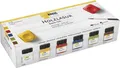 Produktbild: KREUL 78500 - Farbintensive Acryl Holzlasur im Set, 6 x 20 ml Farbe in Weiß, Son