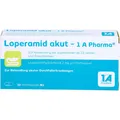Produktbild: LOPERAMID akut-1A Pharma Hartkapseln 10 St.