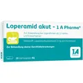 Produktbild: Loperamid akut - 1 A Pharma Hartkapseln 10 St