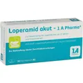 Produktbild: LOPERAMID akut-1A Pharma Hartkapseln 10 St. PZN 01338066