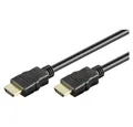 Produktbild: Goobay Goobay HDMI Anschlusskabel HDMI-A Stecker, HDMI-A Stecker 1.00 m Schwa HDMI-Kabel, (100.00 cm)