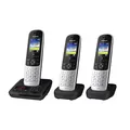 Produktbild: Panasonic KX-TGH723GS DECT Telefon mit AB & 3 Mobilteilen