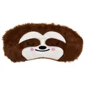Produktbild: Nette 3D Flauschige Tier Augenmaske für Schlaf Reisen Atmungsaktiv Eyeshade A...