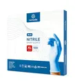 Produktbild: Kemes Einweghandschuhe Blau 100 Stück Nitrilhandschuhe Einmalhandschuhe Latexfrei Puderfrei für Lebensmittelbereiche, Medizin, Kosmetik und Haushalt (XL)