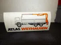 Produktbild: Conrad Atlas Weyhausen MERCEDES  LKW mit Ladekran 1:50 mit OVP , 23287