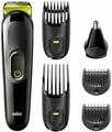 Produktbild: Braun MGK3221 6-in-1 Multi-Grooming-Kit mit präziser Klingen-Technologie