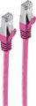 Produktbild: SHVP 75515-SLM - 5 m Patchk.-Flach U/FTP Cat.7-Rohkabel magenta