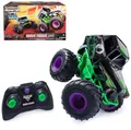 Produktbild: Monster Jam - Smash 'n Bash Grave Digger, Ferngesteuerter Monstertruck, der Sich beim Crash verformt und auf Knopfdruck Wieder repariert, 2,4 GHz-Steuerung, ab 4 Jahren