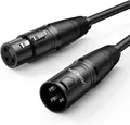 Produktbild: UGREEN XLR-Kabel, XLR-Lautsprecherkabel, 3-poliges Stereo-Mikrofonkabel, Stecker