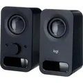 Produktbild: Logitech Z150 PC-Lautsprecher, Stereo Sound, 2 Lautsprecher, 6 Watt Spitzenleistung, 3,5 mm Eingang, Regler am rechten Lautsprecher, Kopfhörerbuch...