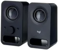 Produktbild: Logitech Z150 PC-Lautsprecher, Stereo Sound, 2 Lautsprecher, 6 Watt Spitzenleistung, 3,5 mm Eingang, Regler am rechten Lautsprecher, Kopfhörerbuchse, UK Stecker, PC/TV/Handy/Tablet - Schwarz