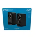 Produktbild: Logitech Z150 PC-Lautsprecher, Stereo Sound, 2 Lautsprecher, 6 Watt Spitzenleist
