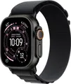 Produktbild: Apple Watch Ultra 3 GPS + Cellular 49 mm Titangehäuse Alpine Loop Schwarz M