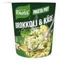 Produktbild: Knorr Pasta Snack Pot Brokkoli & Käse leckere Instant Nudeln fertig in nur 5 Minuten 8x 62 g