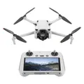 Produktbild: DJI Mini 3 (DJI RC) – Leichte, Faltbare Mini Drohne mit Kamera 4K HDR, unter 249g, 38 Min Flugzeit, Vertikalaufnahmen, 3-Achsen-Gimbal, 10 km HD-Übertragung, Windresistent, Automatische Rückkehr, C0