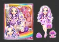 Produktbild: Rainbow High Violet Willow +Pudel Periwinkle + Slime-Kit/Glitzerschleim  NEU/OVP