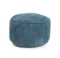 Produktbild: Lumaland Pouf Sitzhocker Cord Ablage kompakt 25x45 cm, pflegeleicht, Indoor Relaxen