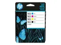 Produktbild: HP 903 - 4er-Pack - Schwarz, Gelb, Cyan, Magenta