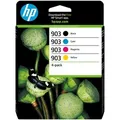Produktbild: HP 903 4er-Pack Original-Druckerpatronen Schwarz/Cyan/Magenta/Gelb
