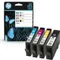 Produktbild: HP Tinte 903 Multipack, 6ZC73AE, schwarz, cyan, magenta, gelb