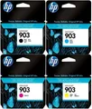 Produktbild: Original 4er Set HP 903 6ZC73AE Multipack OfficeJet 6950 6962 uvm. MhD abgel.!