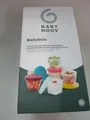 Produktbild: Babymoov - Babybols - je 6 Stück mit je 180 ml- mit 6 bunten Deckeln- 1 x Set