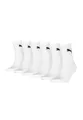 Produktbild: PUMA Herren Damen Short Crew Sport Socken 6P, weiss 39-42