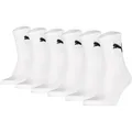 Produktbild: PUMA Unisex Sportsocken, 6er Pack - Short Crew Socks, ECOM, Logo, einfarbig