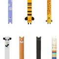 Produktbild: Stifte Set 7 Stck. Panda Giraffe Corgi Biene Kitty Lama und Hippo erasable pen