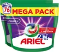 Produktbild: Ariel Allin1 PODS, Flüssigwaschmittel-Kapseln Color+ 76 Waschladungen