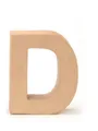 Produktbild: Glorex Dachpappe Glorex Papp-Buchstabe D 17,5 x 5,5 cm