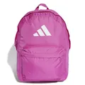 Produktbild: adidas Unisex Classic 3BARS Backpack, semi Lucid Fuchsia/White, One Size