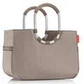 Produktbild: reisenthel loopshopper Tasche L Einkaufstasche Korb herringbone Mokka OR6054