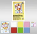 Produktbild: BASTELMAPPE MOOSGUMMI MOSAIK HEIßLUFTBALLON BASTELN KLEBEN NACH ZAHLEN NEU