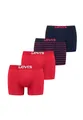 Produktbild: Levi's® Boxershorts LEVIS MEN SOLID BASIC BOXER & VINTAGE STRIPE 4P ECOM (Spar-Pack, 4-St., 4er-Pack)