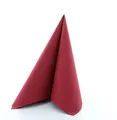 Produktbild: Mank Airlaid Servietten 40x40 cm, Dunkelrot, weinrot Premium Einweg Serviette, Papierservietten stoffähnlich Hochzeitsdeko Hochzeit 50 Stück Bordeaux rot