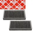 Produktbild: febi 45865 Innenraumfilter Satz für BMW 1er F40 2er F44-F46 X1 F48 MINI F55 F56
