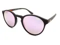 Produktbild: Superdry Saratoga Sonnenbrille Gummiert Schwarz mit Rosa Verspiegelte Gläser 191