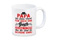 Produktbild: speecheese Tasse Papa wir haben versucht das beste Geschenk zu finden... Kaffeebecher
