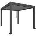 Produktbild: Biohort Pergola 3 m x 3,5 m Dunkelgrau-Silber