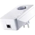Produktbild: devolo LAN Powerline Adapter, dLAN 1200+ Erweiterungsadapter -bis zu 1.200 Mbit/s, ideal für Home Office, 1x LAN Anschluss, LAN Steckdose, weiß