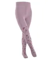 Produktbild: FALKE Unisex kinder Strumpfhose Little Flowers K Ti Baumwolle dick gemustert 1 Stück, Rosa Thulit 8663, 98-104