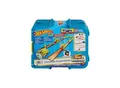 Produktbild: Mattel HMC03 - Hot Wheels - Track Builder - Blitz- Starter Set, Aufbewahrungsbox mit Track Bauteilen und einem Fahrzeug