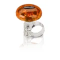 Produktbild: XLC DD-M12 Fahrradglocke Ø 36 mm, transparent, orange