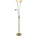 Produktbild: Lindby Stehlampe Felicia, messing, 180 cm, E27, Leselicht - Gold