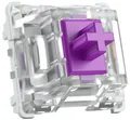 Produktbild: GLORIOUS Gaming 120x Kailh Mechanical Keyboard Switches (Purpur) - Taktil & sanft, 50g Auslösegewicht, Pro-Schalter, 3-Pin-Anschluss, SMD-LED-kompatibel - Kailh Purple
