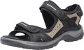 Produktbild: Ecco Damen Sandalen Tiefenfußbett schwarz