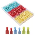 Produktbild: CESFONJER160 Pcs kfz flachstecker | kabel steckverbinder | Männlich/Weiblich ...