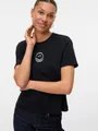 Produktbild: Vero Moda Kurzarmshirt VMSARA METTE SS TOP BOX JRS GA NOOS Baumwolle, regular fit