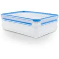 Produktbild: emsa Vorratsdose Clip&Close 3tlg. Kunststoff Blau